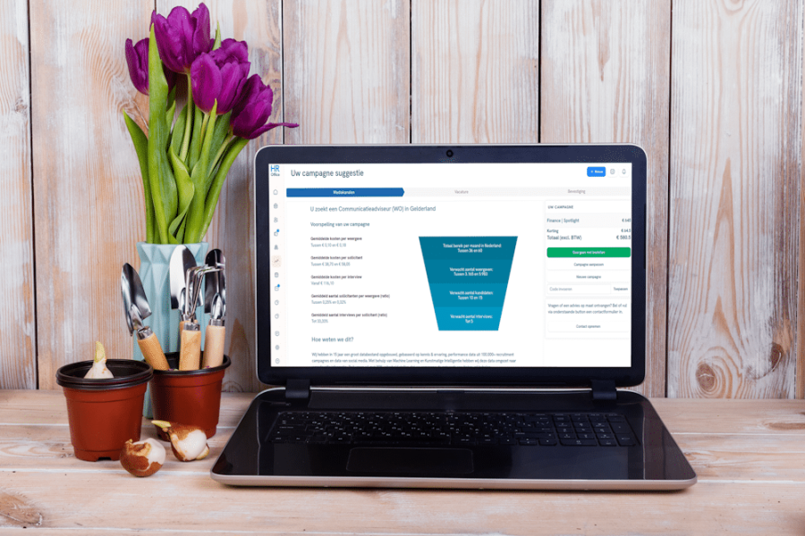 Voorspel kandidaten in HROffice Campaigns